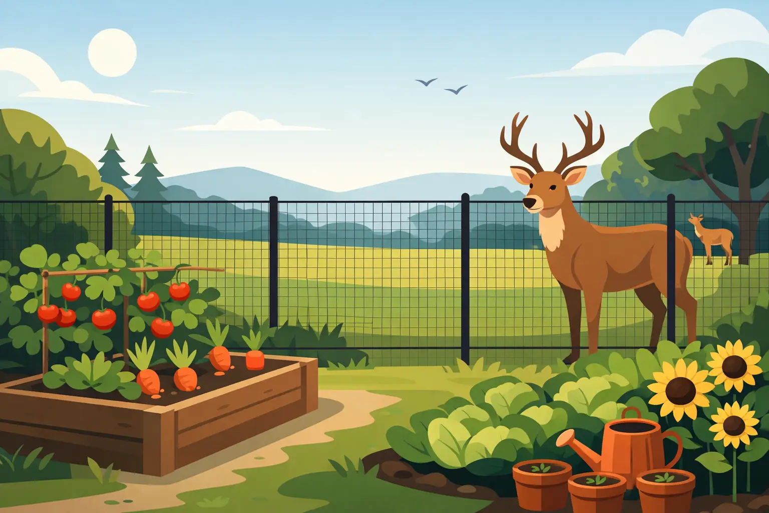 Deer Fencing for Gardens That Works