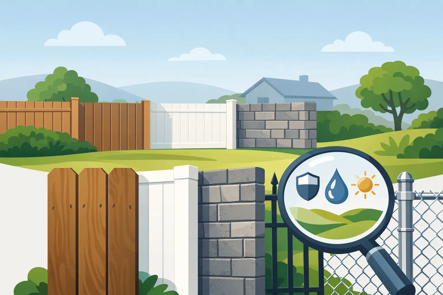 How to Choose Fence Material That Lasts