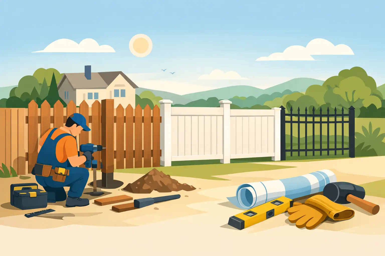 Residential Fence Installation Guide